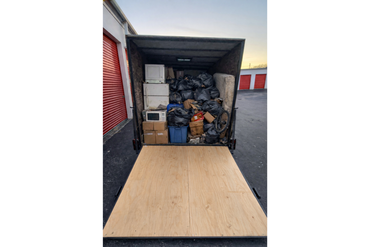 Junk removal before